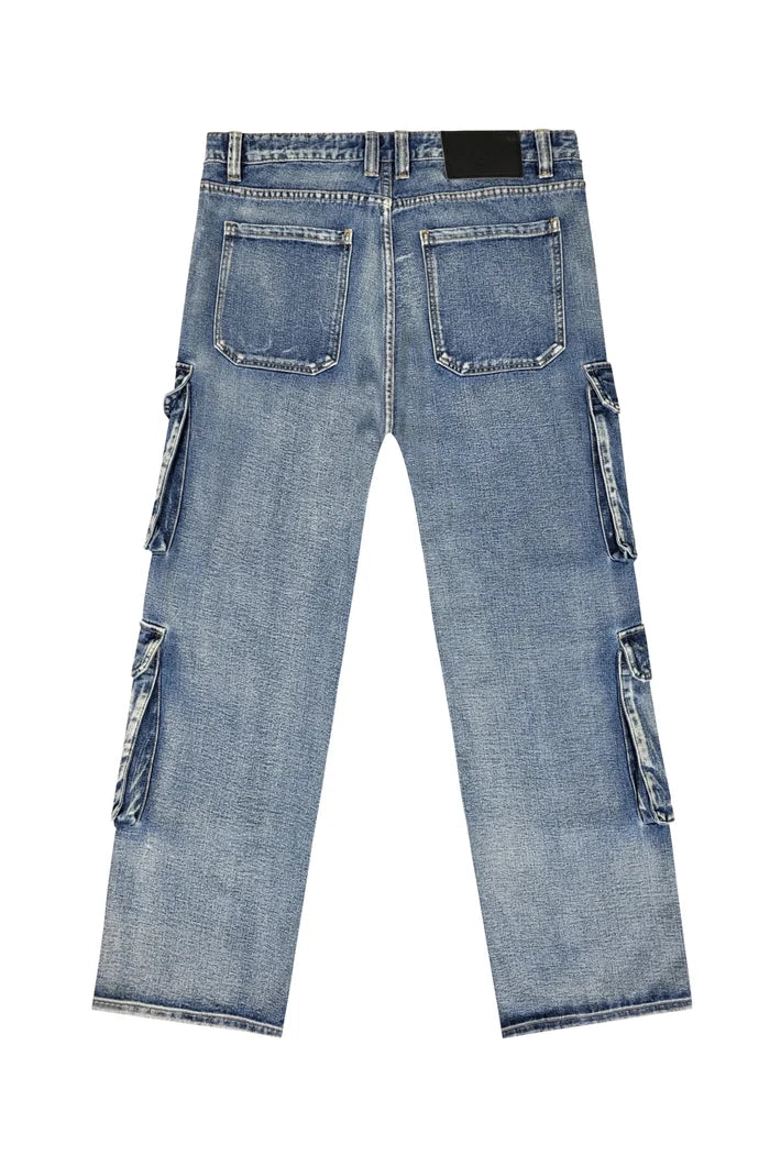 Baggy Double Cargo Denim Jeans Victorious