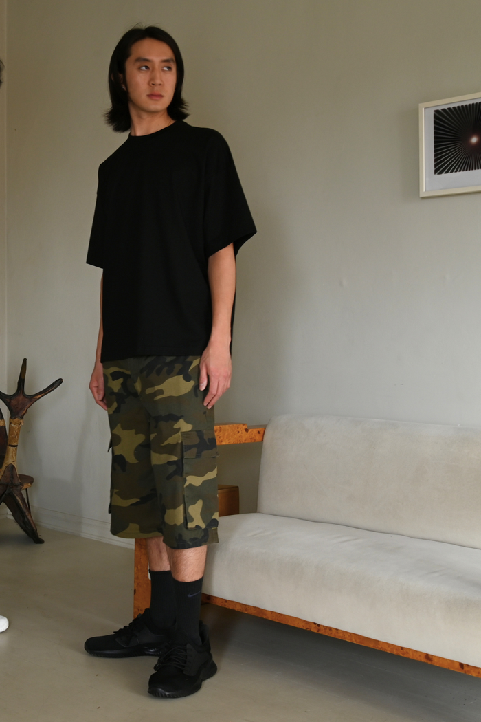 Baggy Fit Cargo Camo Shorts Victorious