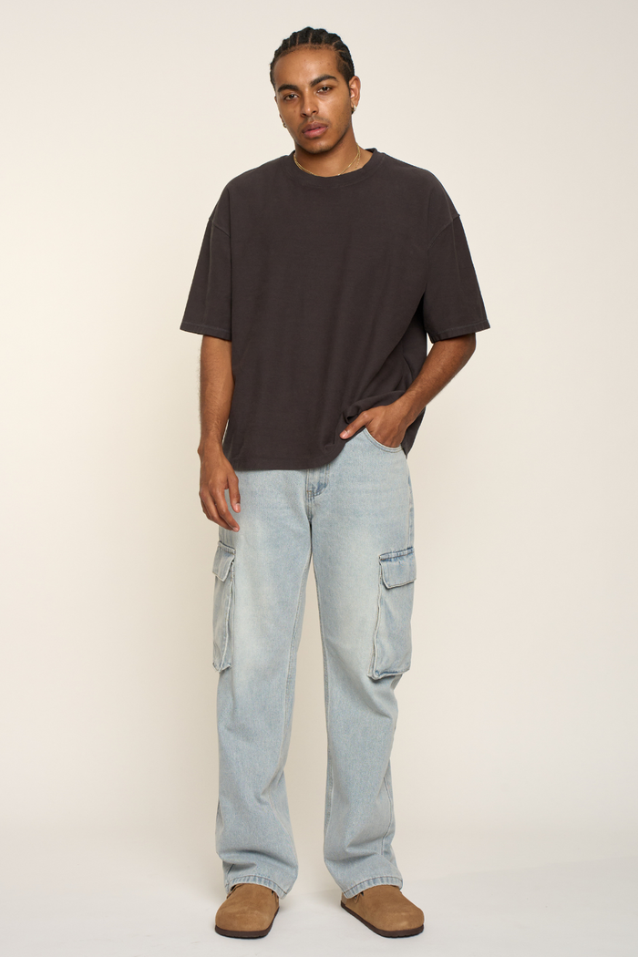 Baggy Fit Cargo Denim Jeans Victorious