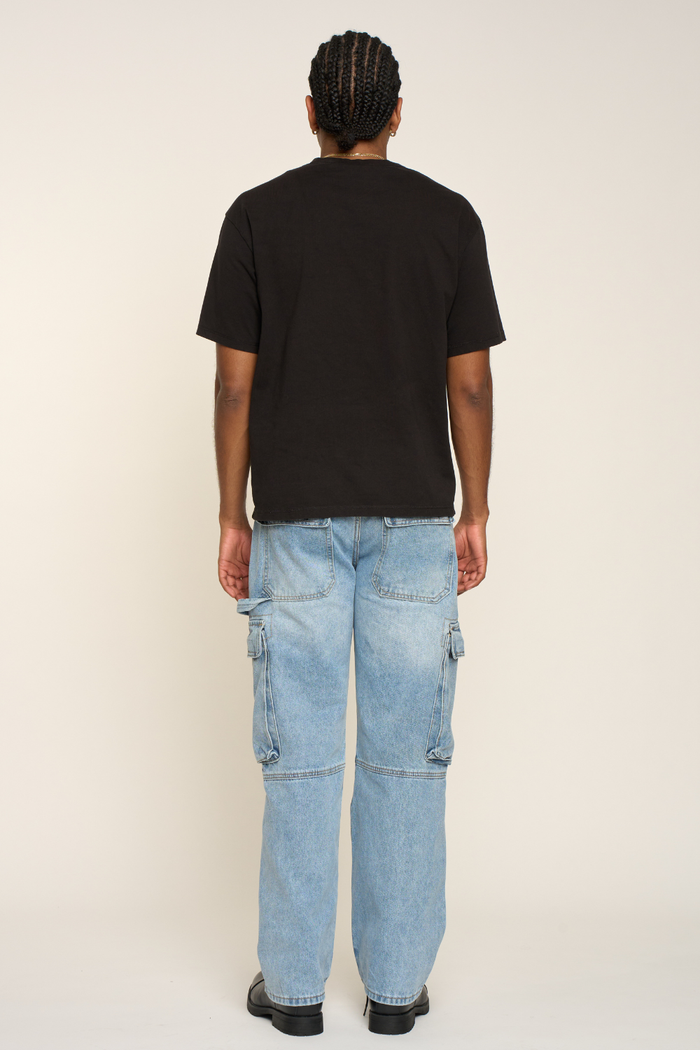 Baggy Fit Cargo Denim Jeans G-Style USA