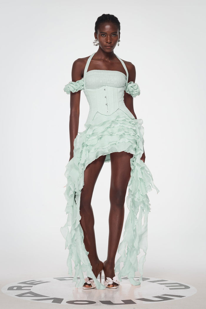 baha-ruch-ruffle-fringe-mini-dress-in-green