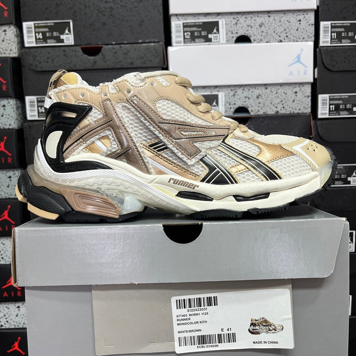 Balenciaga Runner 7.0 Bronze White Black