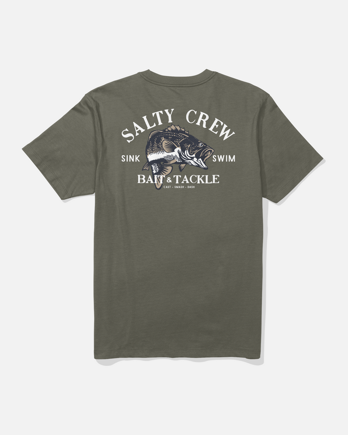Bass Man Standard S/S Tee - Dusty Olive