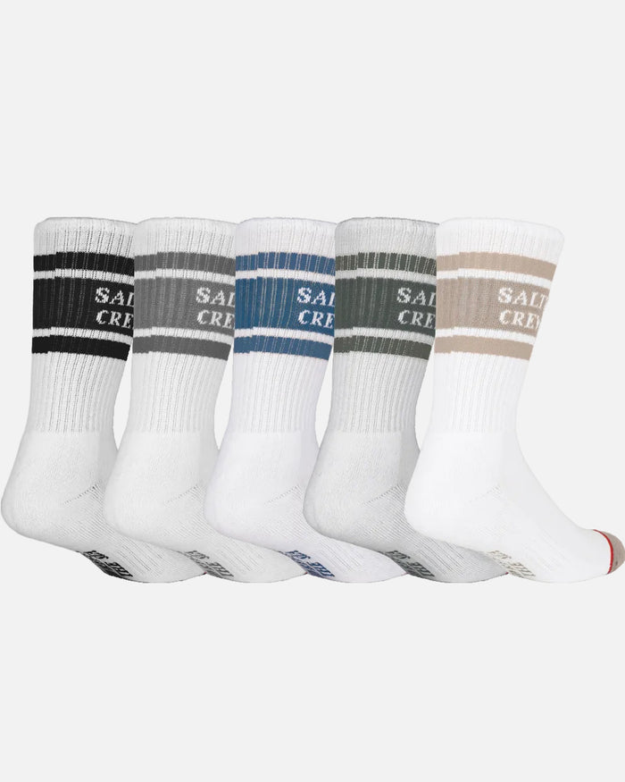 Beacons Sock 5 Pack - White
