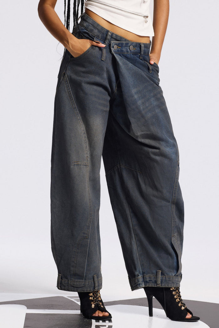 bilal-print-asymmetric-baggy-jeans