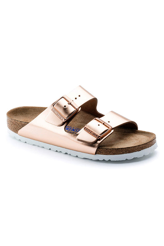 Birkenstock Arizona Metalic Two-Strap Sandal