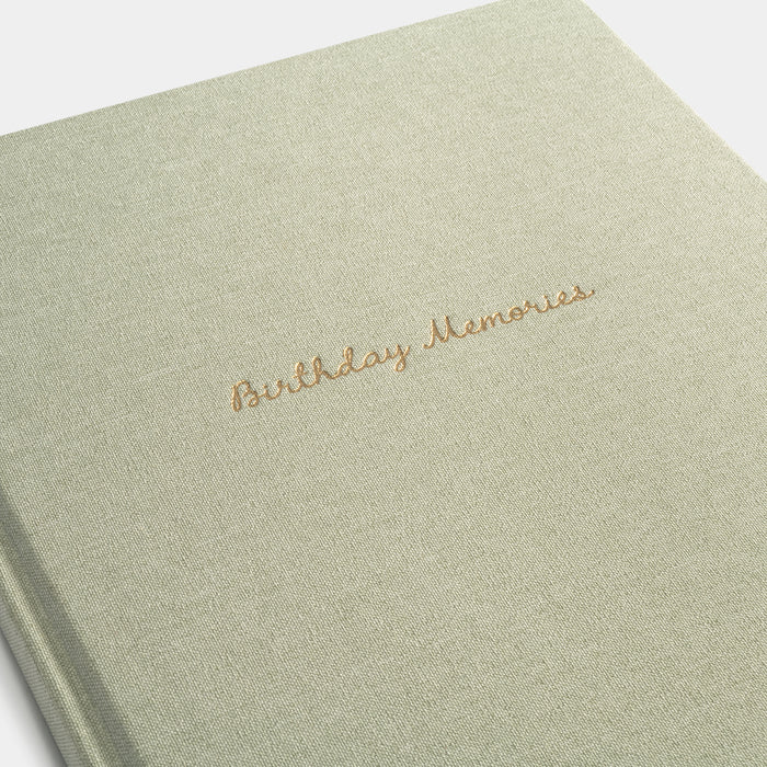 Birthday Memories Book
