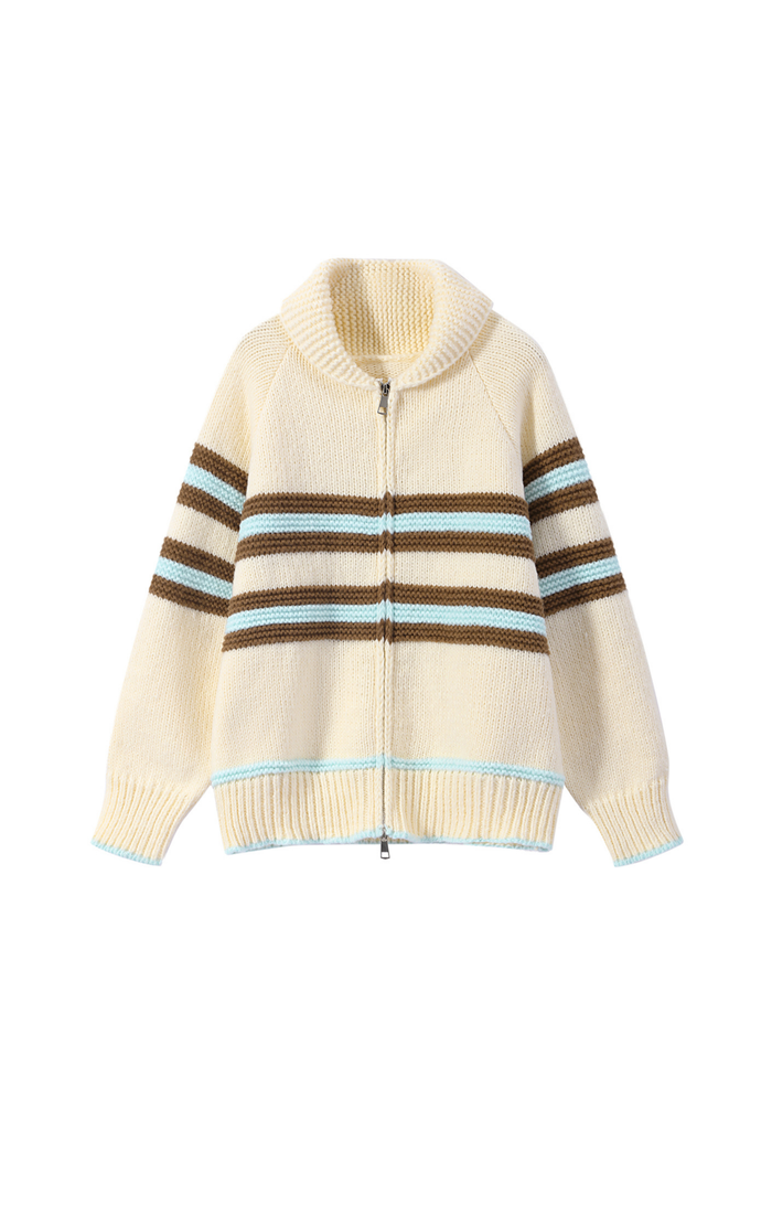 Blue & Brown Sunday Jumper