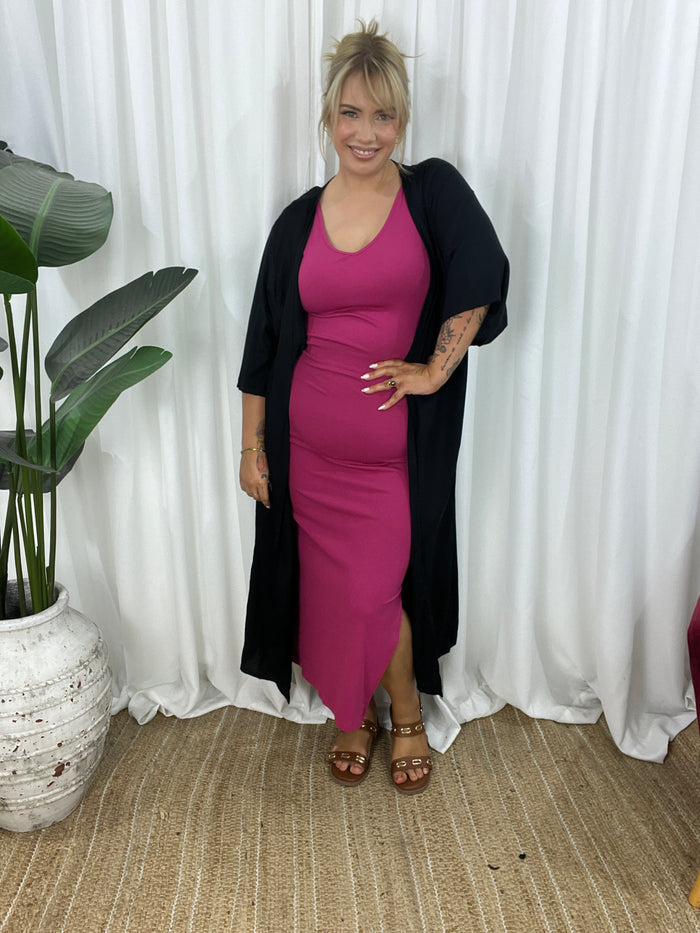 Bodhi Kimono - Solid Black