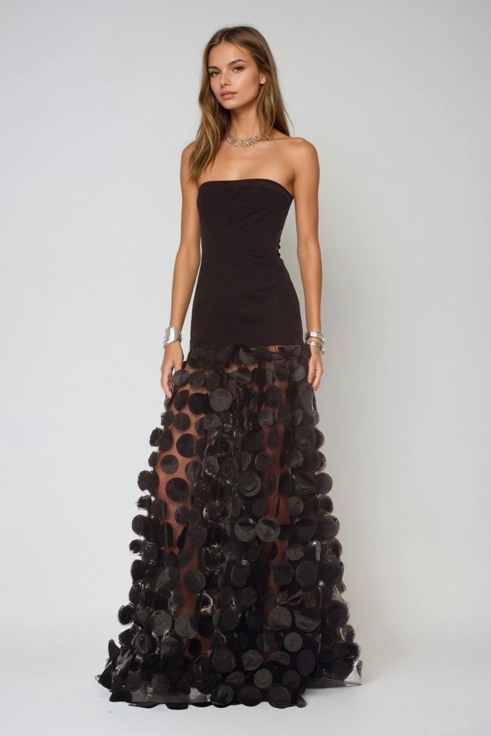 boryana-dot-strapless-maxi-dress-in-black