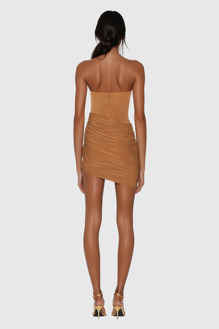 bosse-ruch-halter-neck-mini-dress