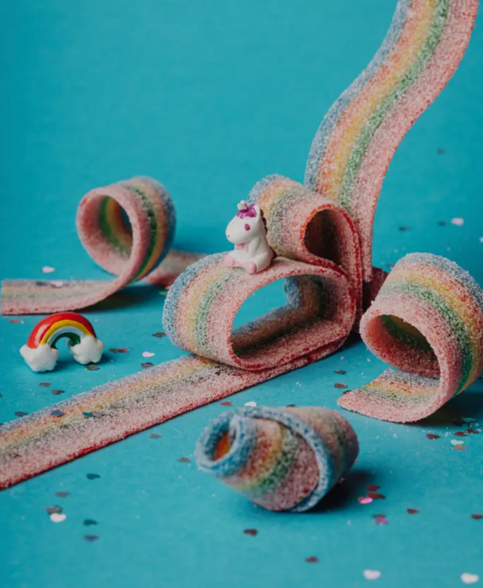 Bouteille sensorielle | Arc-en-ciel magique