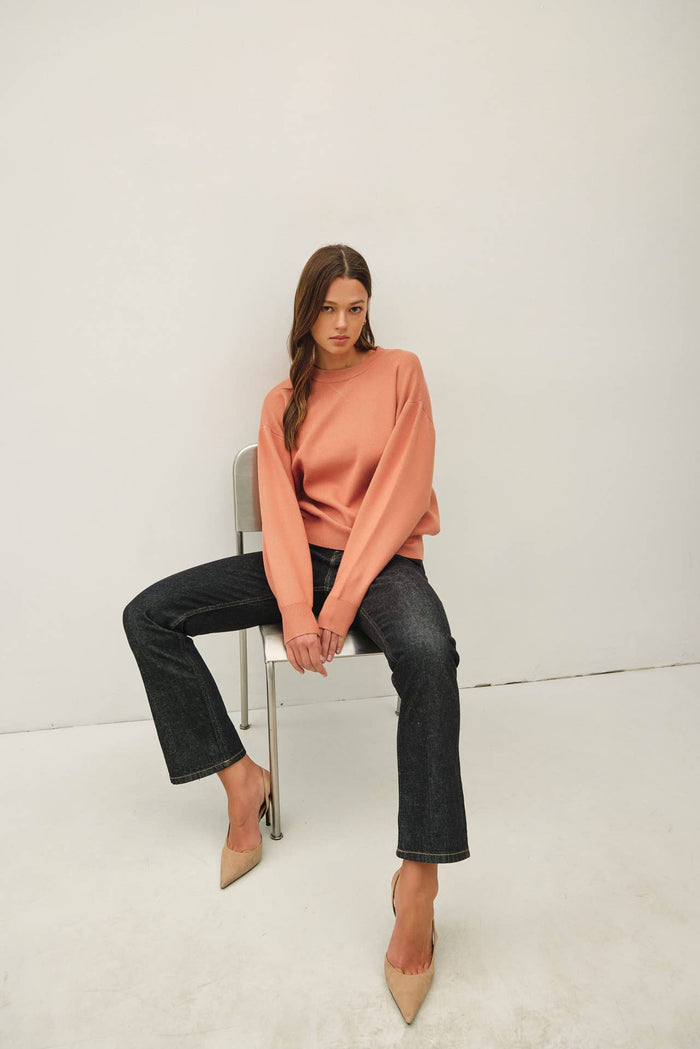 BOYFRIEND FIT PULLOVER