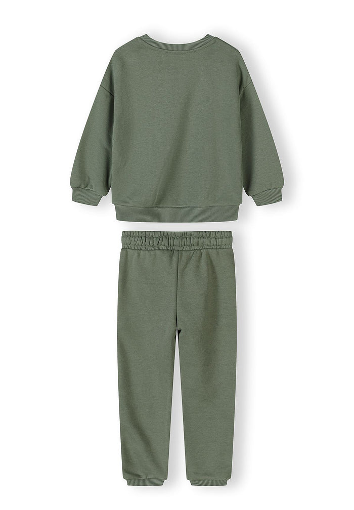 Tracksuit Set 2-Pack, Black & Olive, Dinosaur - 3