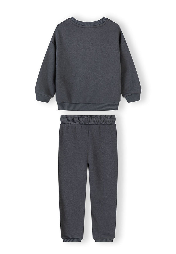 Sweatshirt & Joggers 2-Pack, Blue & Gunmetal - 3