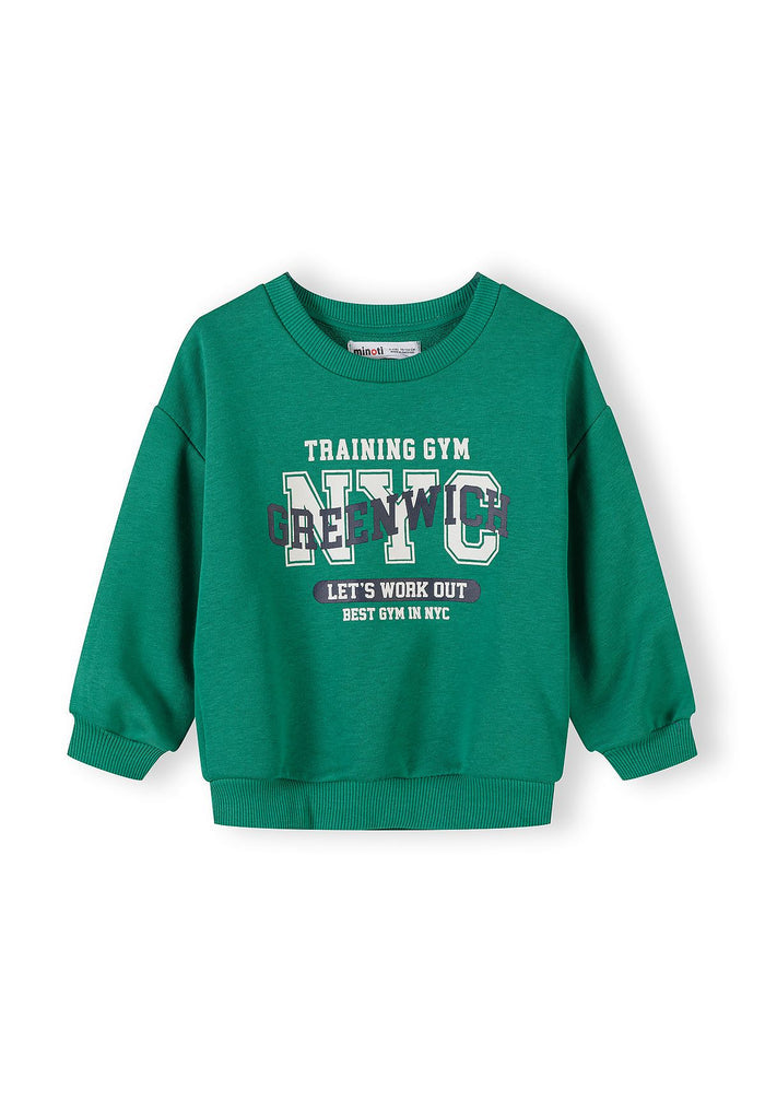 Sweatshirts 2-Pack, Fun Days NYC, Green Cream - 4
