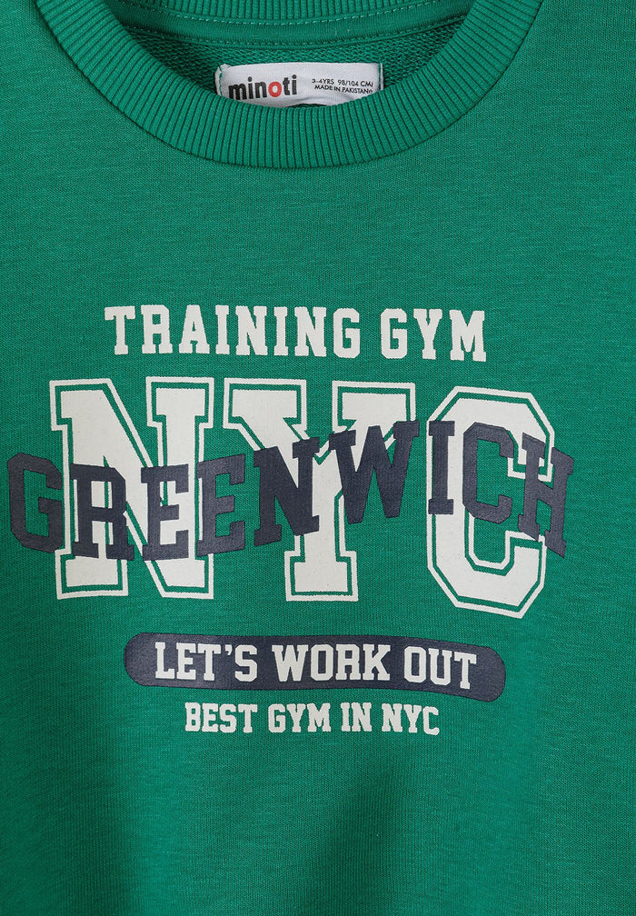 Sweatshirts 2-Pack, Fun Days NYC, Green Cream - 6