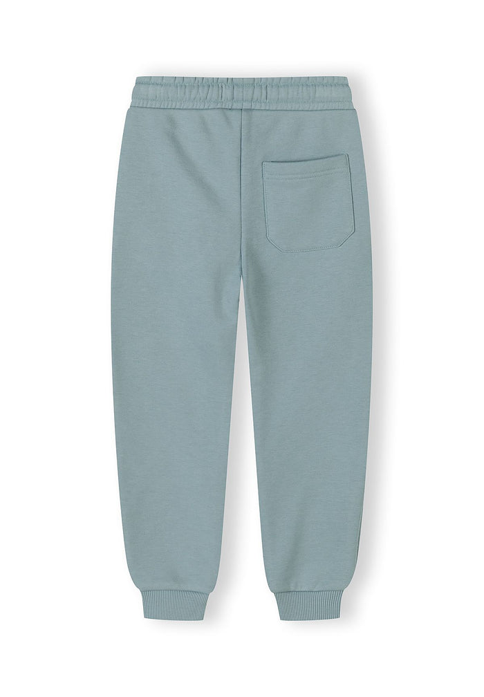 Hooded Tracksuit, Sage Blue, Contrast Panels - 5