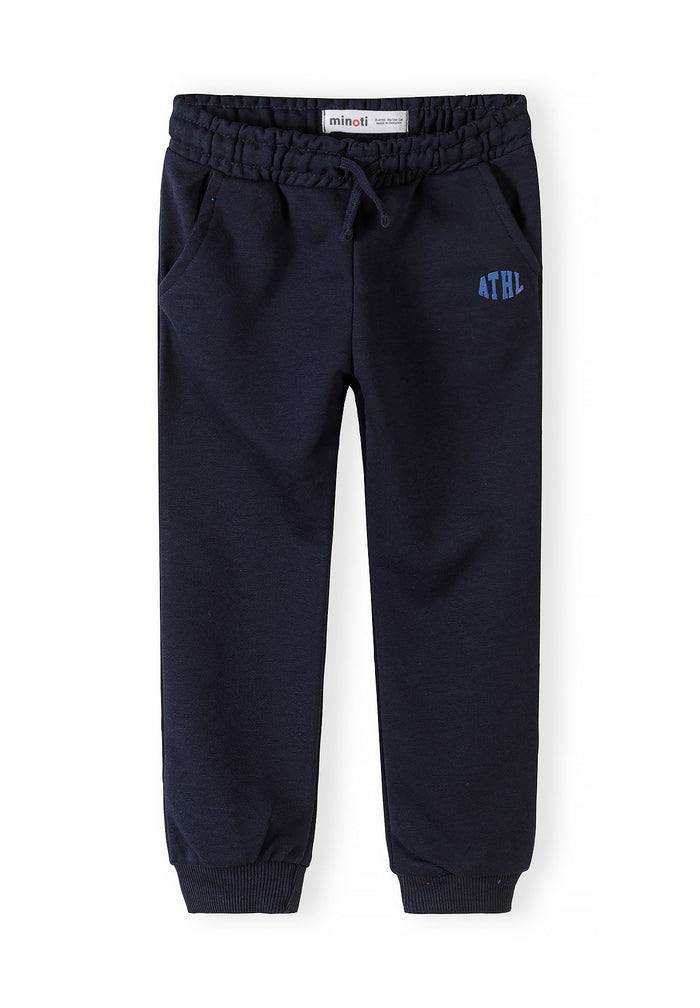 Joggers 3-Pack Athletic Logo Grey Blue Navy - 4