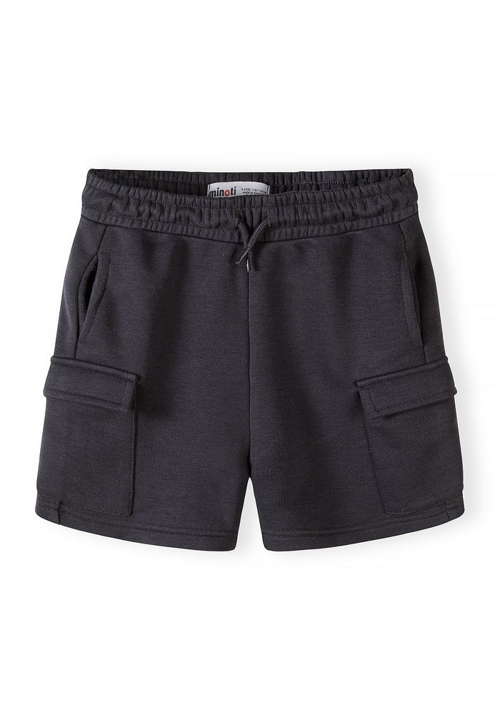 Cargo Shorts 2-Pack, Tan & Black, Elasticated - 2