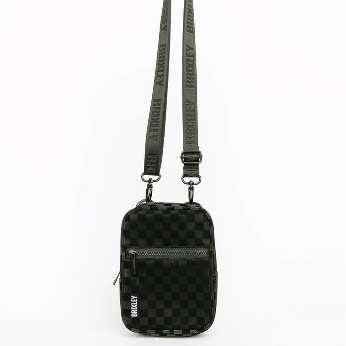 Brixley Bags - Shadow Checkered Crossbody Sling
