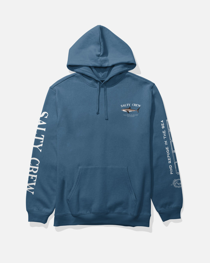 Bruce Hood Fleece - Cast Blue