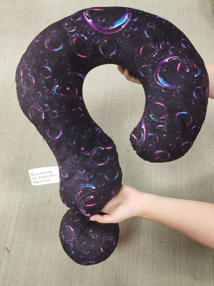 Bubble Control Question Mark Pillow (LE 120)