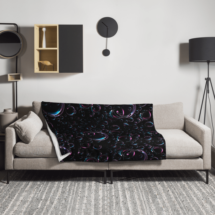Bubble Control Throw Blanket