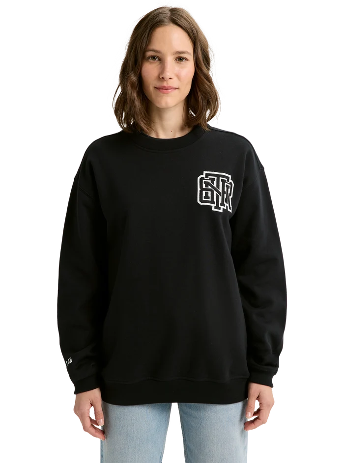 Product image of Burton Collegiate Crewneck Sweatshirt[Variant:True Black]