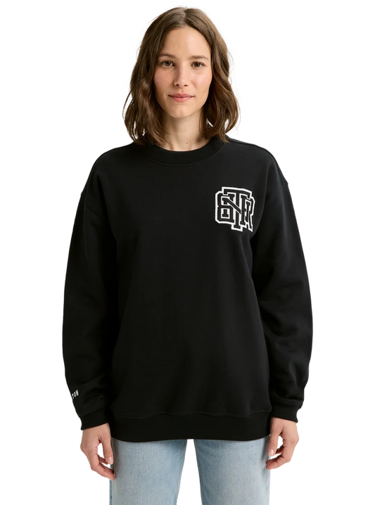 Product image of Burton Collegiate Crewneck Sweatshirt[Variant:True Black]
