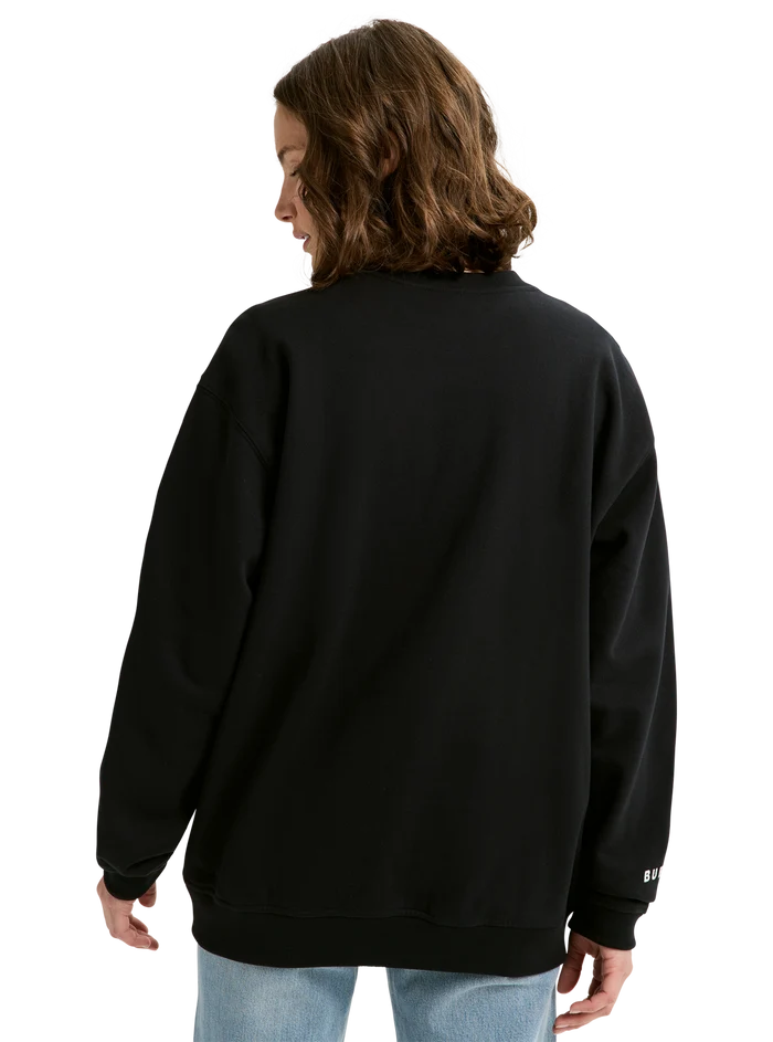 Product image of Burton Collegiate Crewneck Sweatshirt[Variant:True Black]