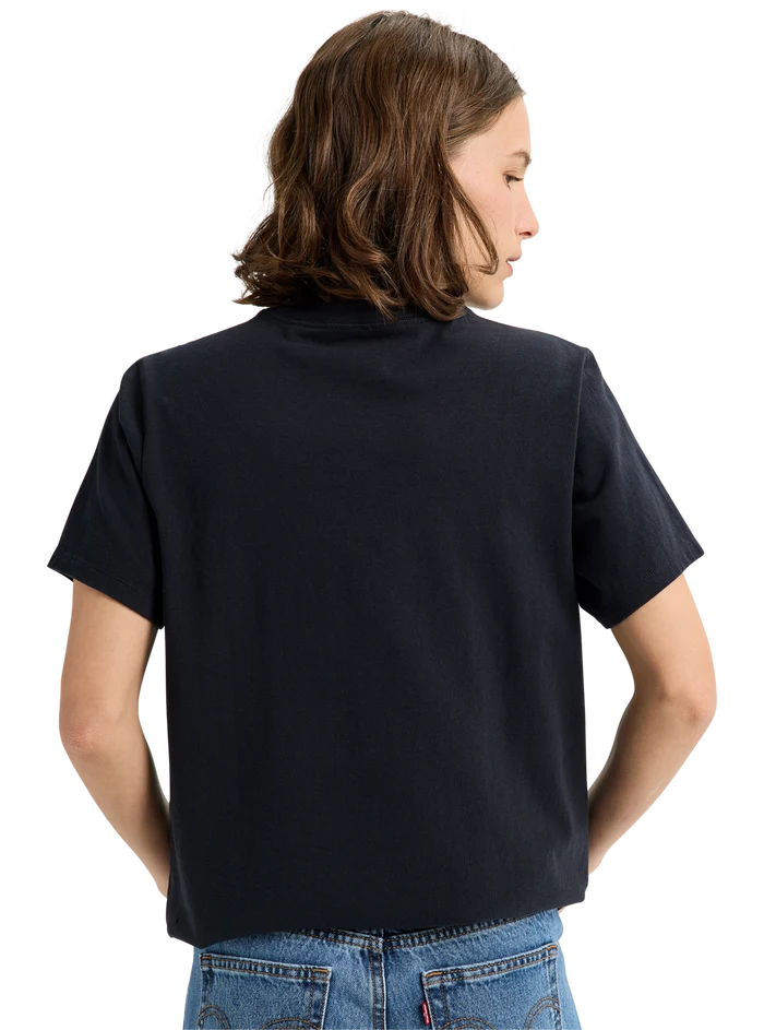 Product image of Burton Heavyweight Logo Short Sleeve T-Shirt[Variant:True Black]