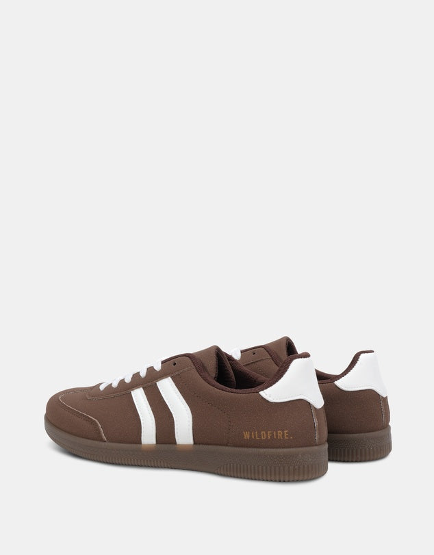 Caper Sneakers- Mocha Microsuede