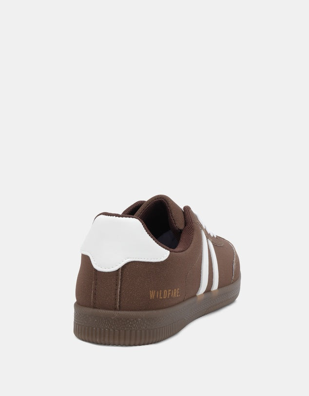 Caper Sneakers- Mocha Microsuede
