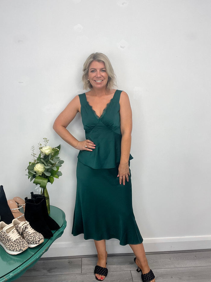 Cara Cami Top (Green)