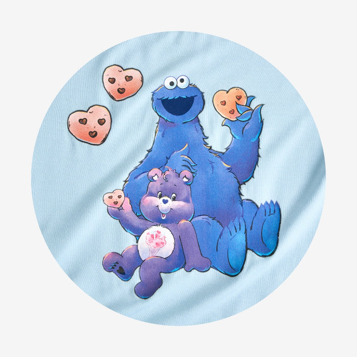 Care Bears™ Cookie Friends French Terry Graphic Short Overalls