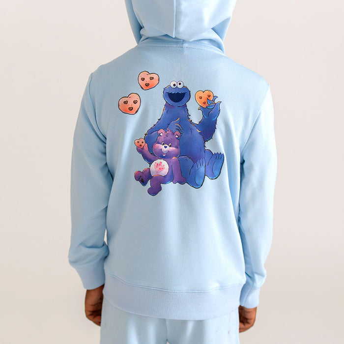 Care Bears™ Cookie Friends French Terry Zippered Graphic Hoodie