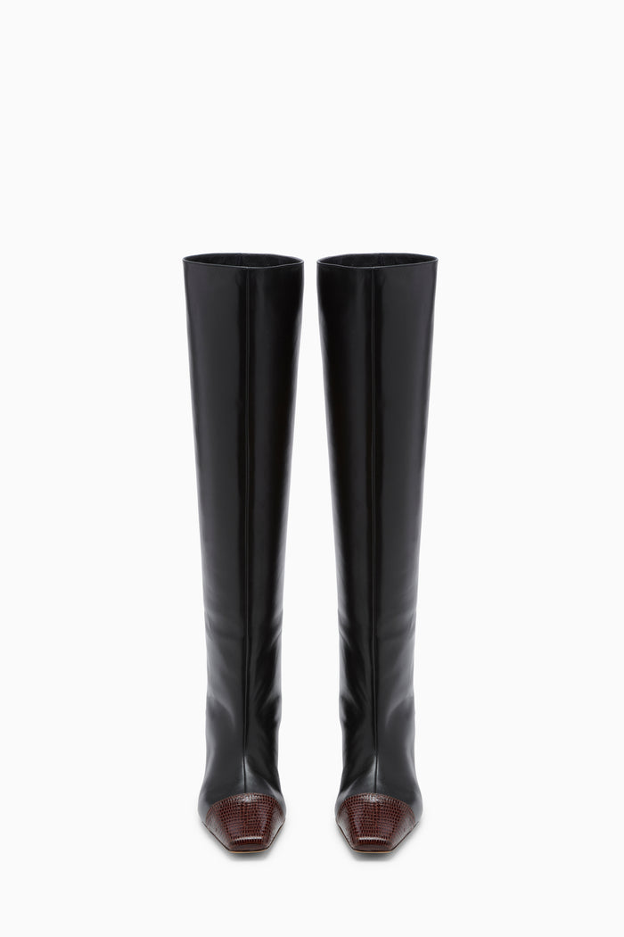 Carlyle Knee High Boot - Noir