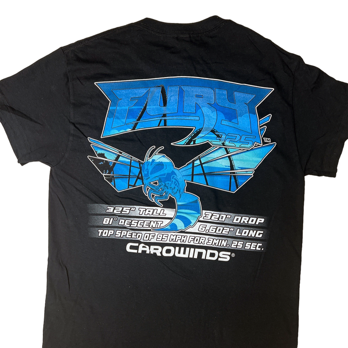 Carowinds Fury 325 Stats Tee