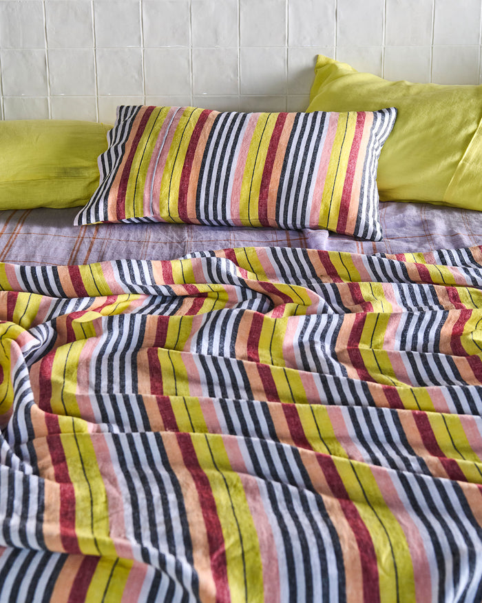 Casablanca Stripe Linen Pillowcases