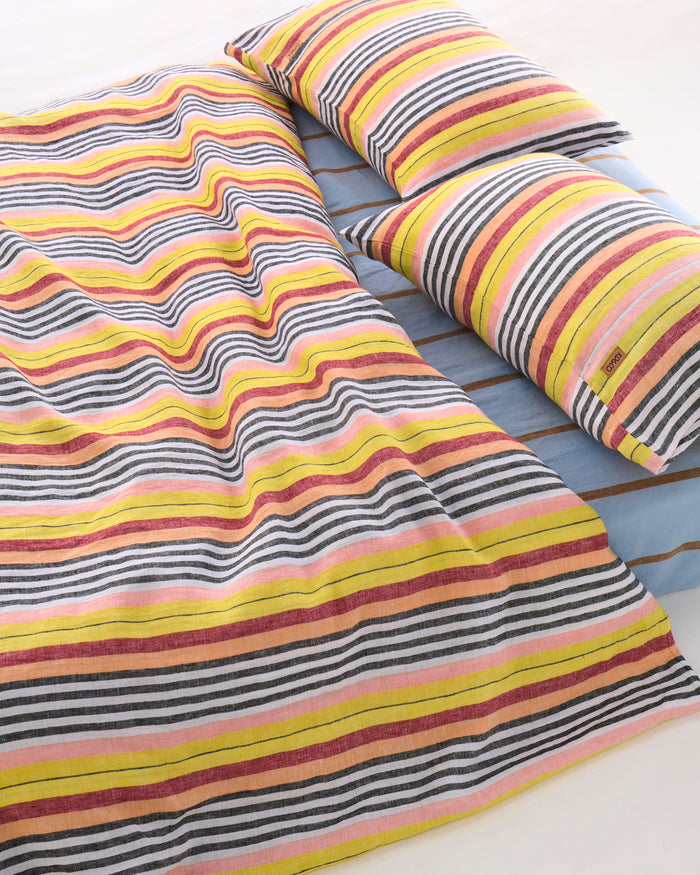 Casablanca Stripe Linen Pillowcases