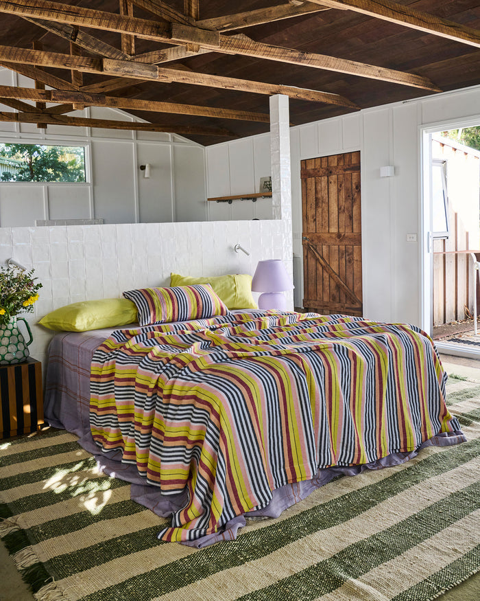 Casablanca Stripe Linen Pillowcases