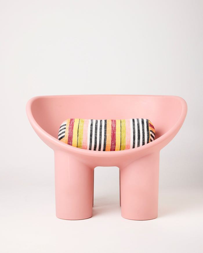 Casablanca Stripe Woven Bolster Cushion