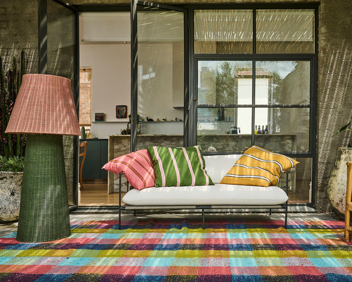 Catalina Stripe Upholstery Lounge Cushion