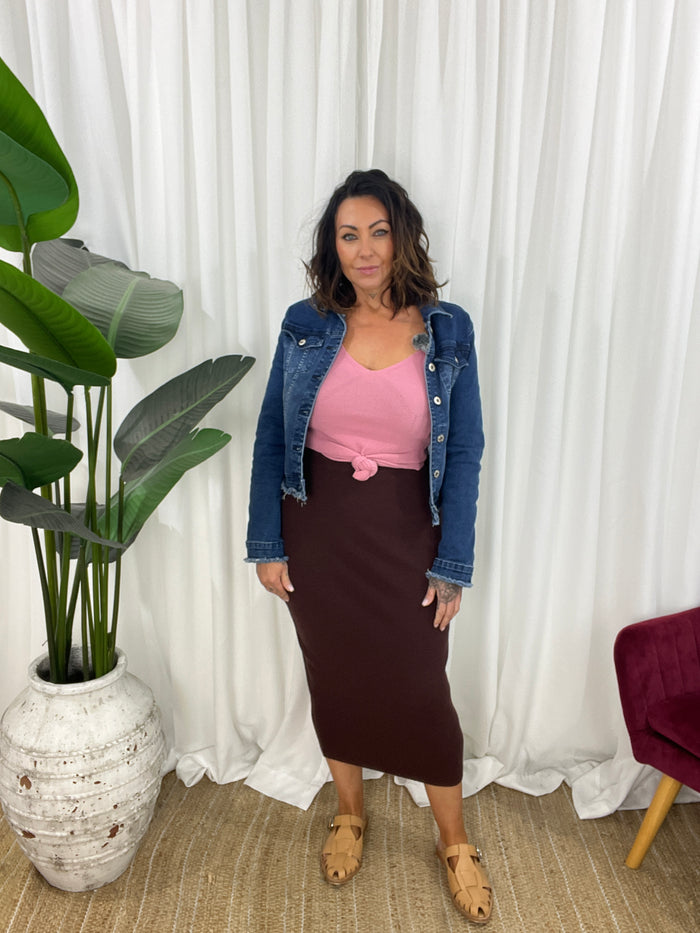 Catie Knit Skirt (EOFY SALE)