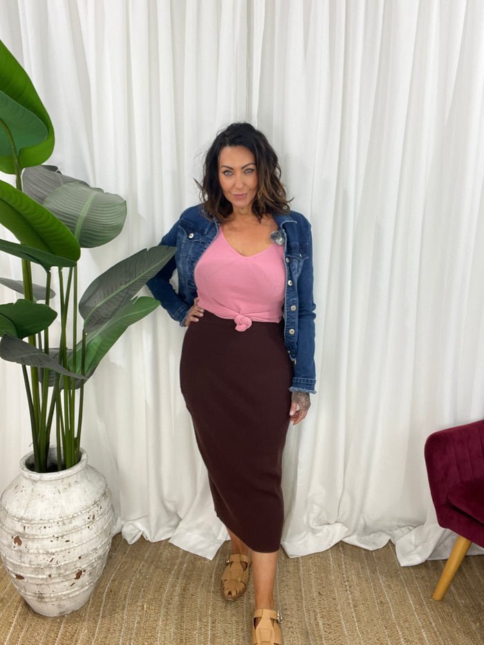 Catie Knit Skirt (EOFY SALE)