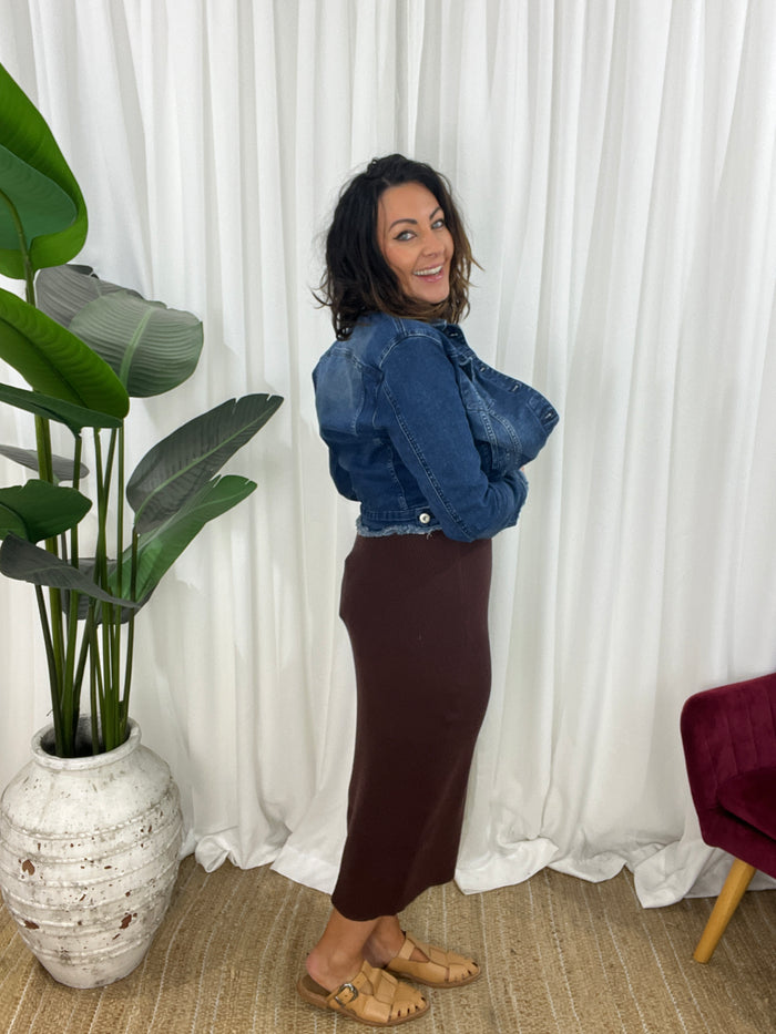 Catie Knit Skirt (EOFY SALE)