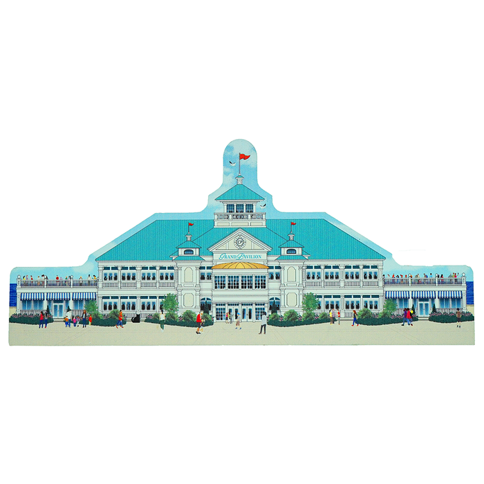 Cedar Point Cat's Meow Grand Pavilion Shelf Sitter