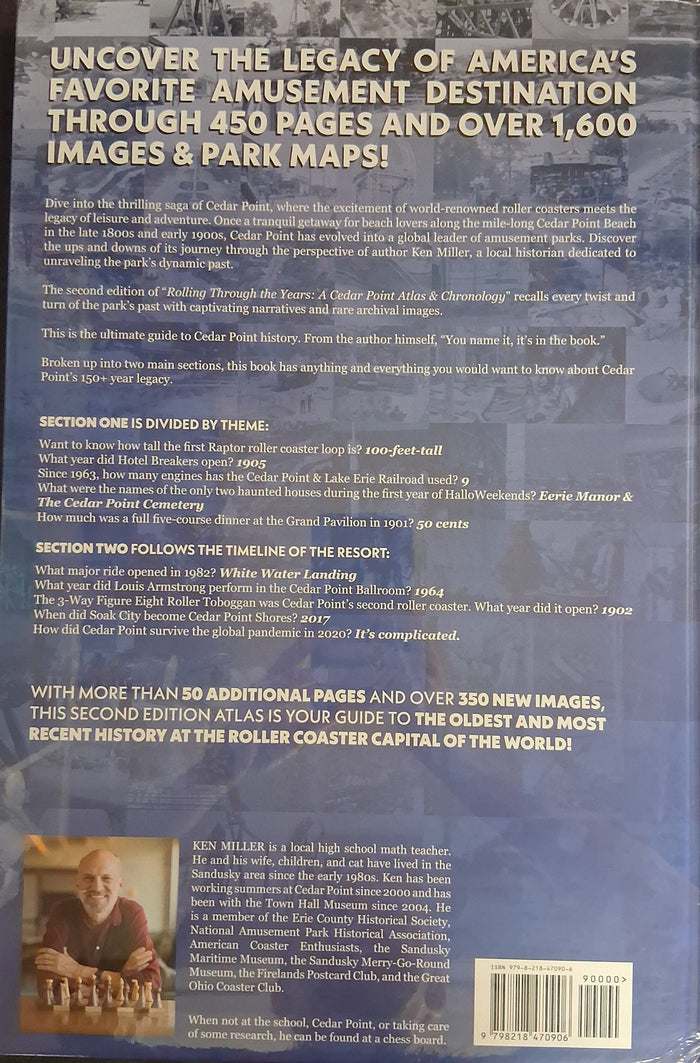 Cedar Point Rolling Through The Years Book 2nd Edition