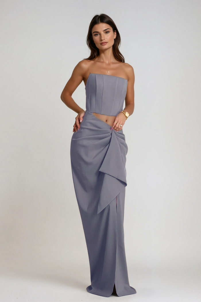 Cesarina Ruch Corset Skirt Set